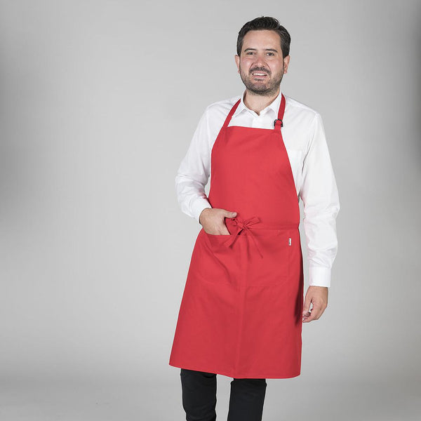 Avental de Peito Avis-Vermelho-Único-RAG-Tailors-Fardas-e-Uniformes-Vestuario-Pro