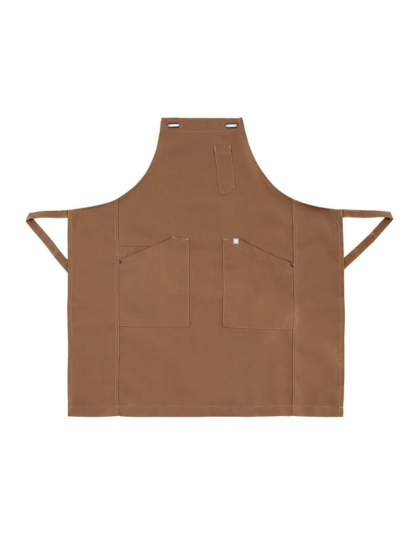 Avental de Peito Boulevard-Dark Camel-Sem tira-Único-RAG-Tailors-Fardas-e-Uniformes-Vestuario-Pro
