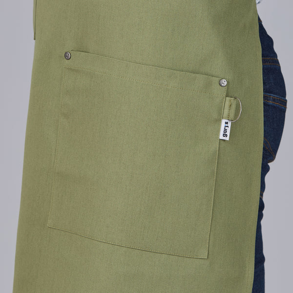 Avental de Peito com Contrastes de Espinha 88x74cm-RAG-Tailors-Fardas-e-Uniformes-Vestuario-Pro