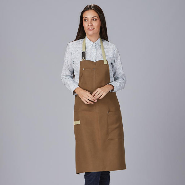 Avental de Peito com Contrastes de Espinha 88x74cm-RAG-Tailors-Fardas-e-Uniformes-Vestuario-Pro