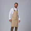 Avental de Peito com Cordão Entrançado 88x74cm-Bege-110-Único-RAG-Tailors-Fardas-e-Uniformes-Vestuario-Pro