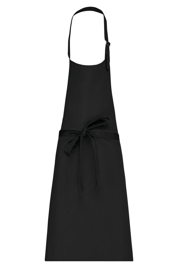 Avental de algodão sem bolso-Black-Único-RAG-Tailors-Fardas-e-Uniformes-Vestuario-Pro