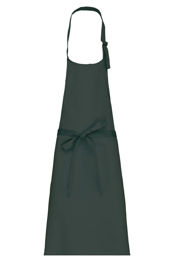 Avental de algodão sem bolso-Bottle Green-Único-RAG-Tailors-Fardas-e-Uniformes-Vestuario-Pro