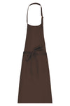 Avental de algodão sem bolso-Chocolate-Único-RAG-Tailors-Fardas-e-Uniformes-Vestuario-Pro
