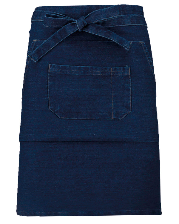 Avental de comprimento médio-Denim-One Size-RAG-Tailors-Fardas-e-Uniformes-Vestuario-Pro