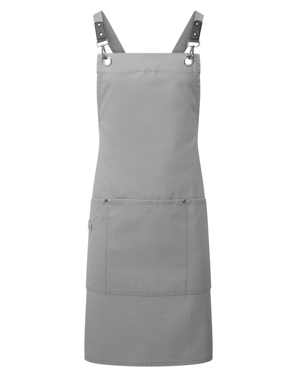 Avental de peito com alças cruzadas nas costas-Dark Grey-Único-RAG-Tailors-Fardas-e-Uniformes-Vestuario-Pro