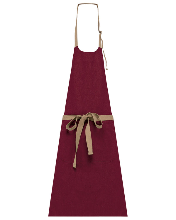 Avental eco-responsável unissexo-Rosewood-One Size-RAG-Tailors-Fardas-e-Uniformes-Vestuario-Pro