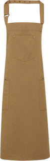 Avental em algodão "Chino"-Khaki Beige-Único-RAG-Tailors-Fardas-e-Uniformes-Vestuario-Pro