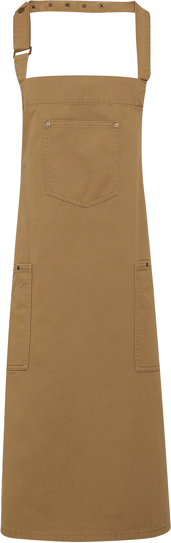 Avental em algodão "Chino"-Khaki Beige-Único-RAG-Tailors-Fardas-e-Uniformes-Vestuario-Pro