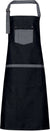 Avental em contraste Jeans-Preto Denim-One Size-RAG-Tailors-Fardas-e-Uniformes-Vestuario-Pro