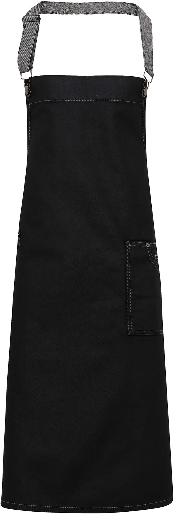 Avental em ganga "District"-Preto Denim-Único-RAG-Tailors-Fardas-e-Uniformes-Vestuario-Pro