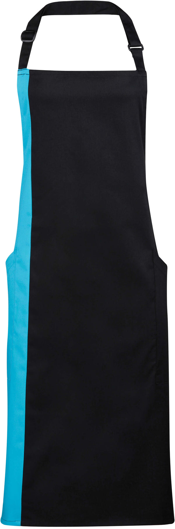 Avental longo bicolor-Preto / Turquoise-Único-RAG-Tailors-Fardas-e-Uniformes-Vestuario-Pro