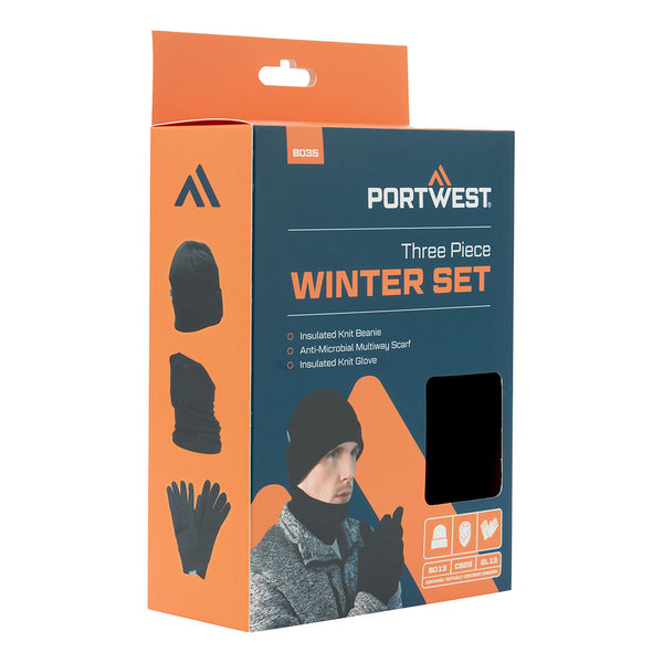 Conjunto de acessórios de inverno (3 peças)-RAG-Tailors-Fardas-e-Uniformes-Vestuario-Pro