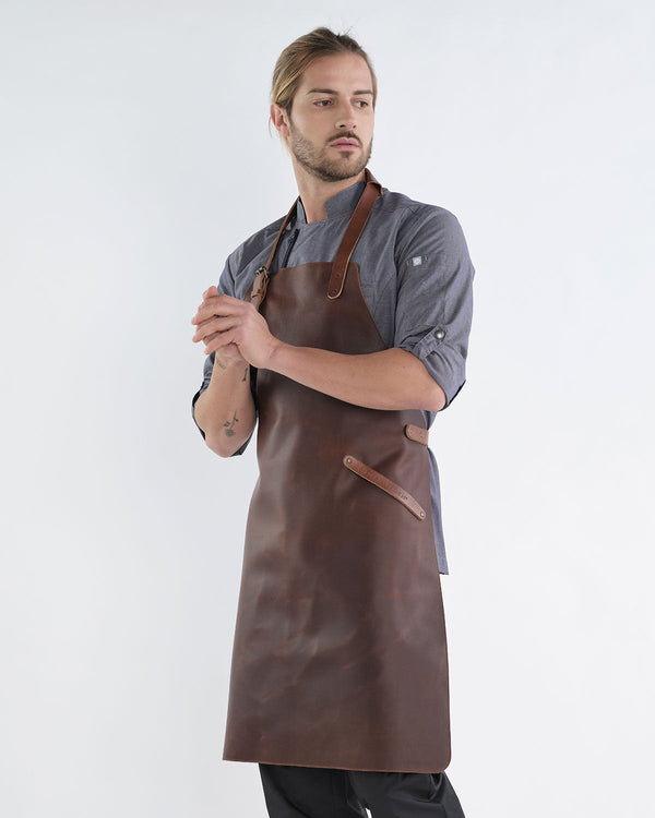 Avental de Peito em Couro-RAG-Tailors-Fardas-e-Uniformes-Vestuario-Pro