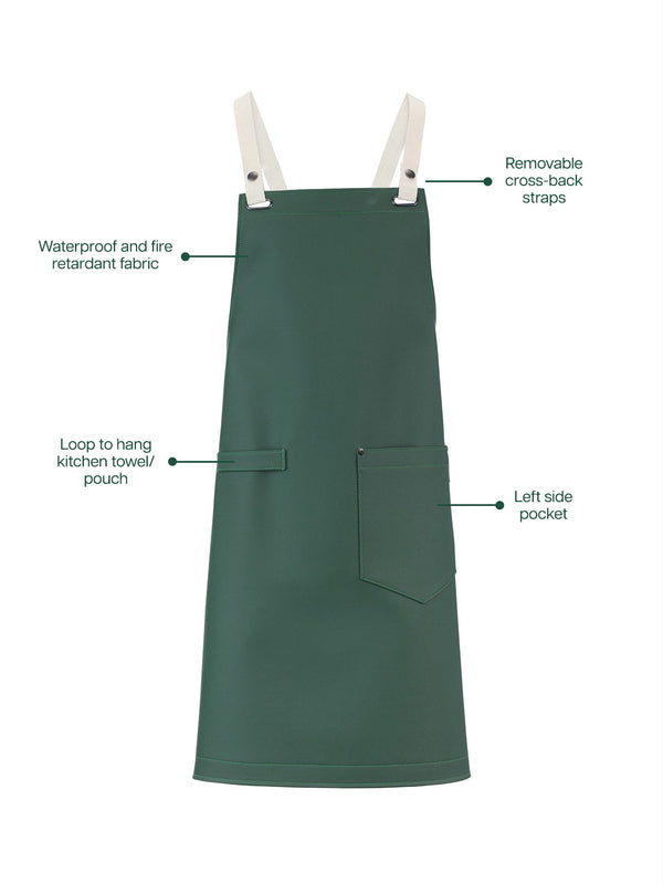 Avental Cruzado Eco-Pele-RAG-Tailors-Fardas-e-Uniformes-Vestuario-Pro