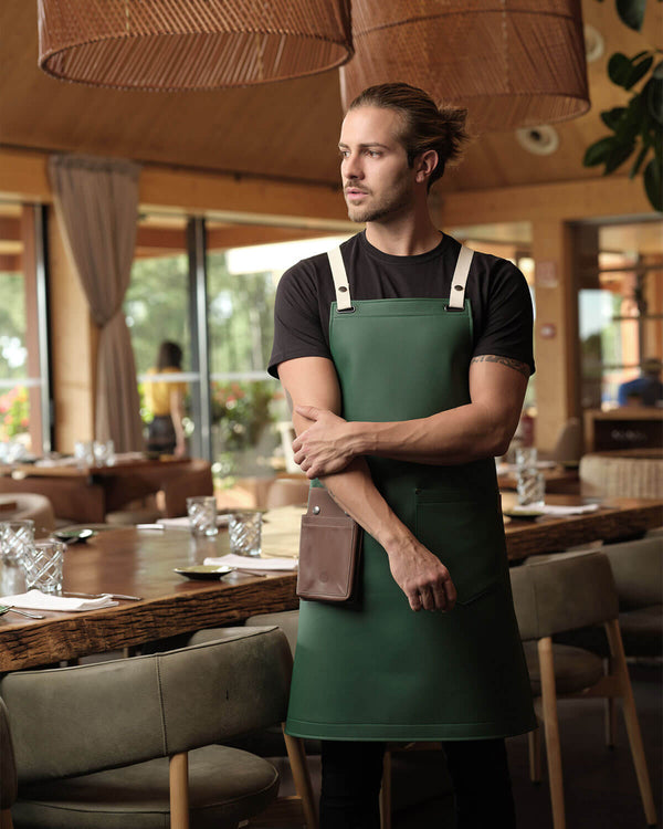 Avental Cruzado Eco-Pele-RAG-Tailors-Fardas-e-Uniformes-Vestuario-Pro