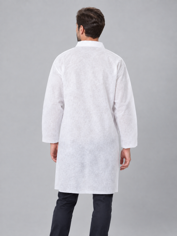 BATA DE VISITA DESCARTÁVEL (25ud)-RAG-Tailors-Fardas-e-Uniformes-Vestuario-Pro