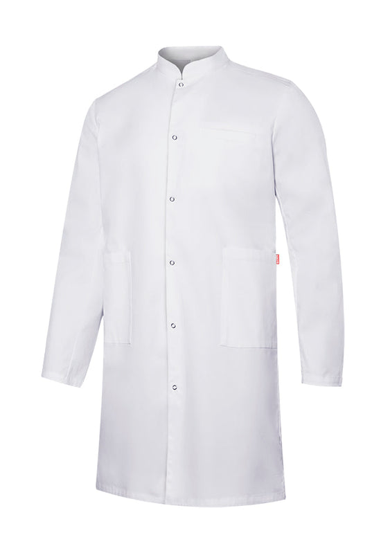 BATA STRETCH GOLA MAO HOMEM-Branco-S-RAG-Tailors-Fardas-e-Uniformes-Vestuario-Pro
