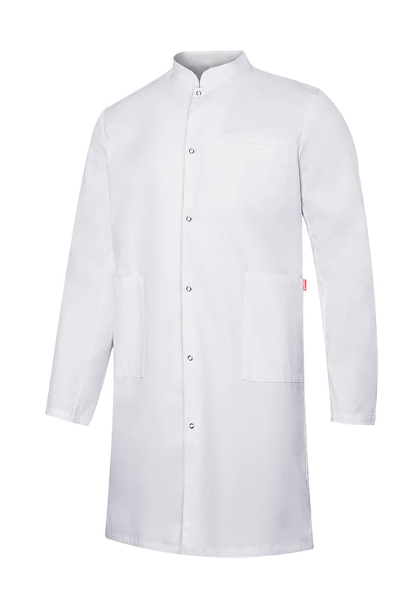 BATA STRETCH GOLA MAO HOMEM-Branco-S-RAG-Tailors-Fardas-e-Uniformes-Vestuario-Pro