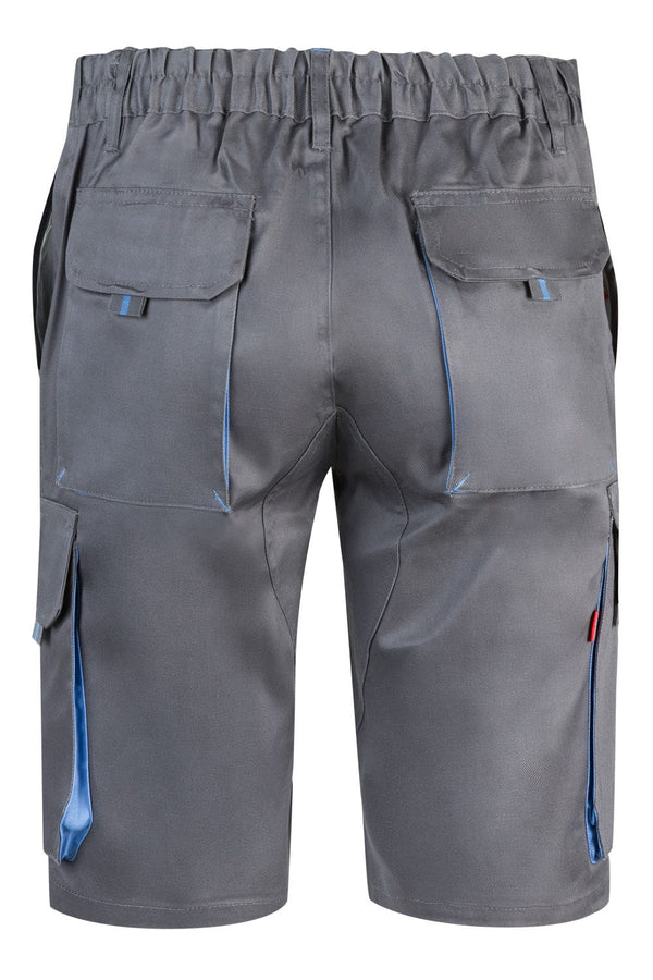 BERMUDAS BICOLOR MULTIBOLSOS em Cinza-RAG-Tailors-Fardas-e-Uniformes-Vestuario-Pro
