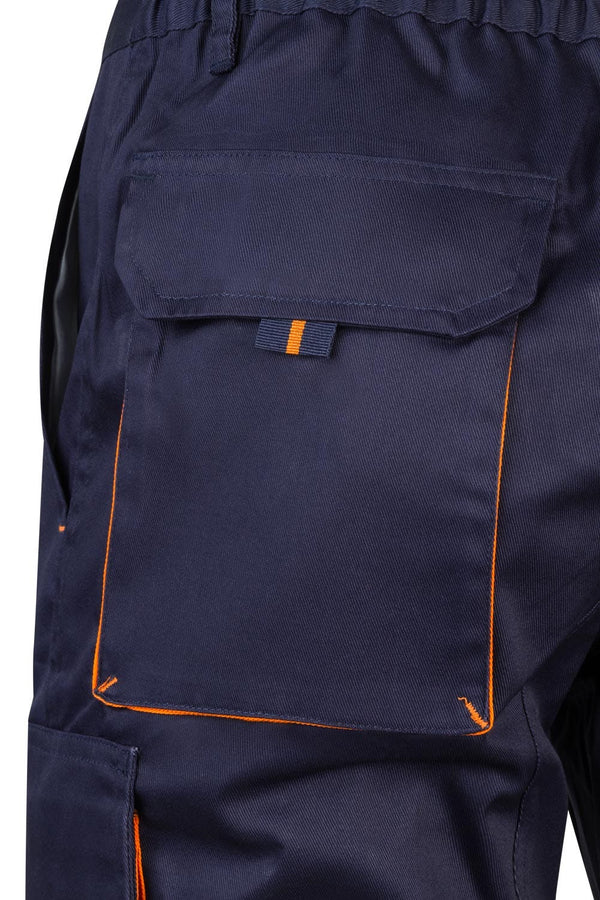 BERMUDAS BICOLOR MULTIBOLSOS em Marinho-RAG-Tailors-Fardas-e-Uniformes-Vestuario-Pro