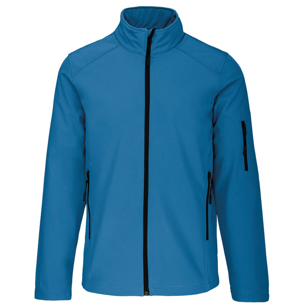 BLUSÃO SOFTSHELL DE HOMEM-Aqua Azul-S-RAG-Tailors-Fardas-e-Uniformes-Vestuario-Pro