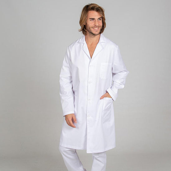 Bata Básica de Homem Lagoa-Branco 101-XXS-RAG-Tailors-Fardas-e-Uniformes-Vestuario-Pro