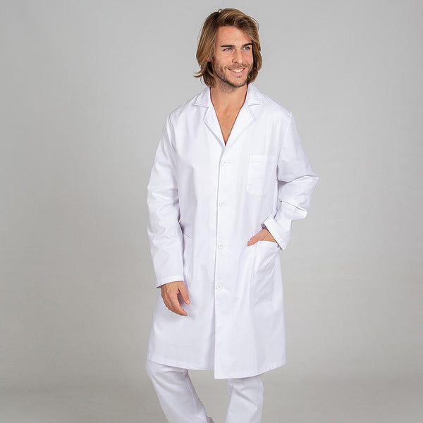 Bata Básica de Homem Lagoa-Branco 101-XXS-RAG-Tailors-Fardas-e-Uniformes-Vestuario-Pro