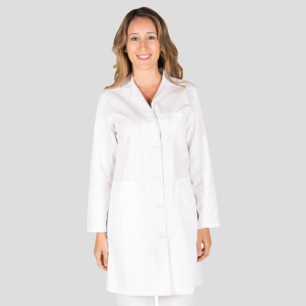 Bata Básica de Senhora Mar-Branco 101-XXS-RAG-Tailors-Fardas-e-Uniformes-Vestuario-Pro
