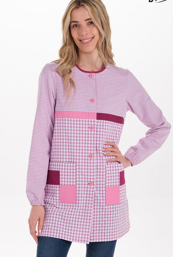 Bata Educadora Milay-Rosa-XS / (SP)-RAG-Tailors-Fardas-e-Uniformes-Vestuario-Pro