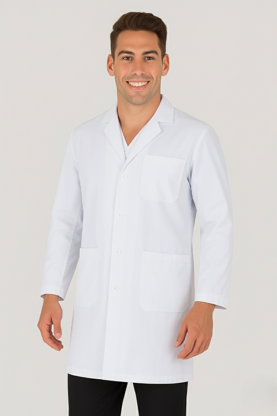 Bata Homem Alges-Branco-S-RAG-Tailors-Fardas-e-Uniformes-Vestuario-Pro