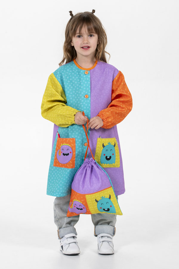 Bata Infantil Monstrinhos-RAG-Tailors-Fardas-e-Uniformes-Vestuario-Pro
