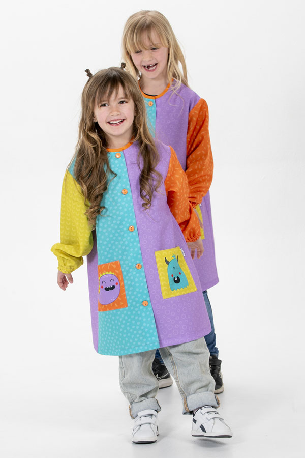 Bata Infantil Monstrinhos-RAG-Tailors-Fardas-e-Uniformes-Vestuario-Pro