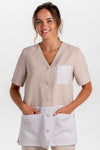 Bata Limpeza Varsovia-Bege-SP - XS-RAG-Tailors-Fardas-e-Uniformes-Vestuario-Pro