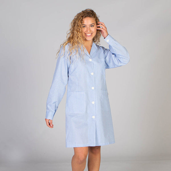 Bata Moçambique-Quadrados Azul Celeste - 202-XS-RAG-Tailors-Fardas-e-Uniformes-Vestuario-Pro