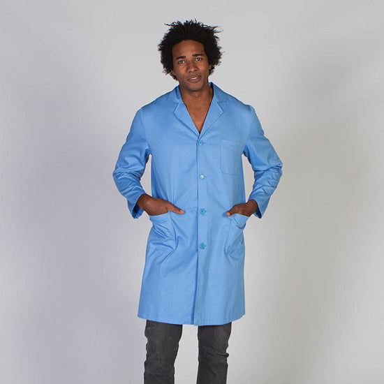 Bata Unissexo Cores-Azul Celeste 107-XXS-RAG-Tailors-Fardas-e-Uniformes-Vestuario-Pro