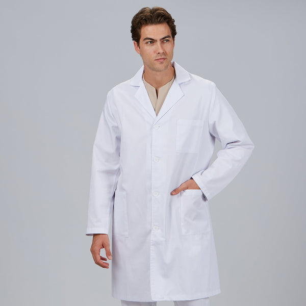 Bata Unissexo Cores-Branco - 101-XXS-RAG-Tailors-Fardas-e-Uniformes-Vestuario-Pro