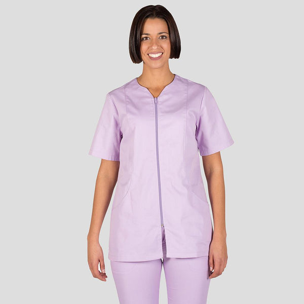Bata curta Cecília-Lilas 123-XS-RAG-Tailors-Fardas-e-Uniformes-Vestuario-Pro
