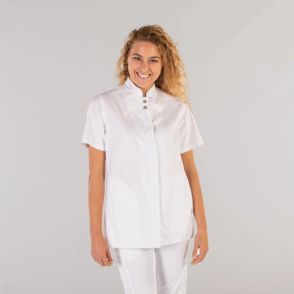 Bata curta senhora Matilde-Branco 101-XS-RAG-Tailors-Fardas-e-Uniformes-Vestuario-Pro