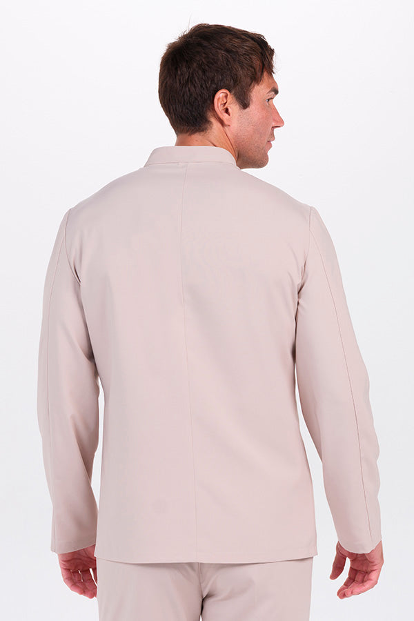 Bata de Homem Elástica com Gola Mao-RAG-Tailors-Fardas-e-Uniformes-Vestuario-Pro
