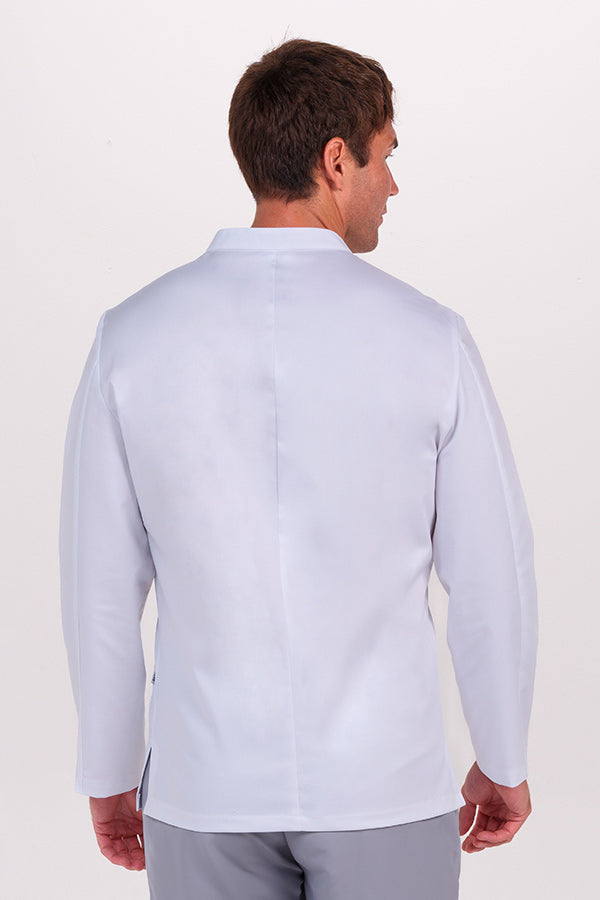 Bata de Homem com Fecho e Manga Comprida-RAG-Tailors-Fardas-e-Uniformes-Vestuario-Pro