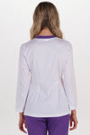 Bata de Trabalho Elástica de Senhora com Fecho e Decote em V-RAG-Tailors-Fardas-e-Uniformes-Vestuario-Pro
