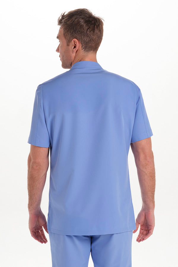 Bata de Trabalho para Homem de Manga Curta Elástica-RAG-Tailors-Fardas-e-Uniformes-Vestuario-Pro