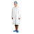 Bata de visitante descartável PP (PK200)-Branco-S-RAG-Tailors-Fardas-e-Uniformes-Vestuario-Pro