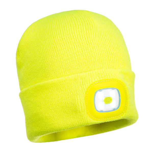 Beanie USB recarregável luz principal LED-Amarelo-Único-RAG-Tailors-Fardas-e-Uniformes-Vestuario-Pro