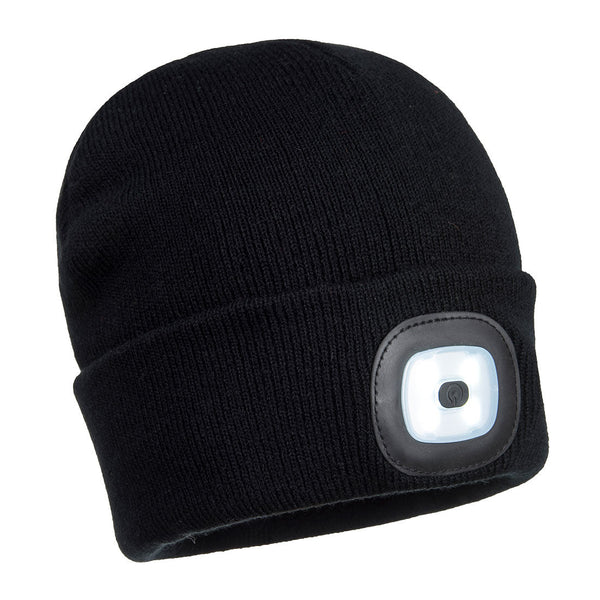 Beanie USB recarregável luz principal LED-RAG-Tailors-Fardas-e-Uniformes-Vestuario-Pro