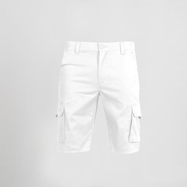 Bermuda Calção Multibolsos Transporter-Branco - 101-34-RAG-Tailors-Fardas-e-Uniformes-Vestuario-Pro