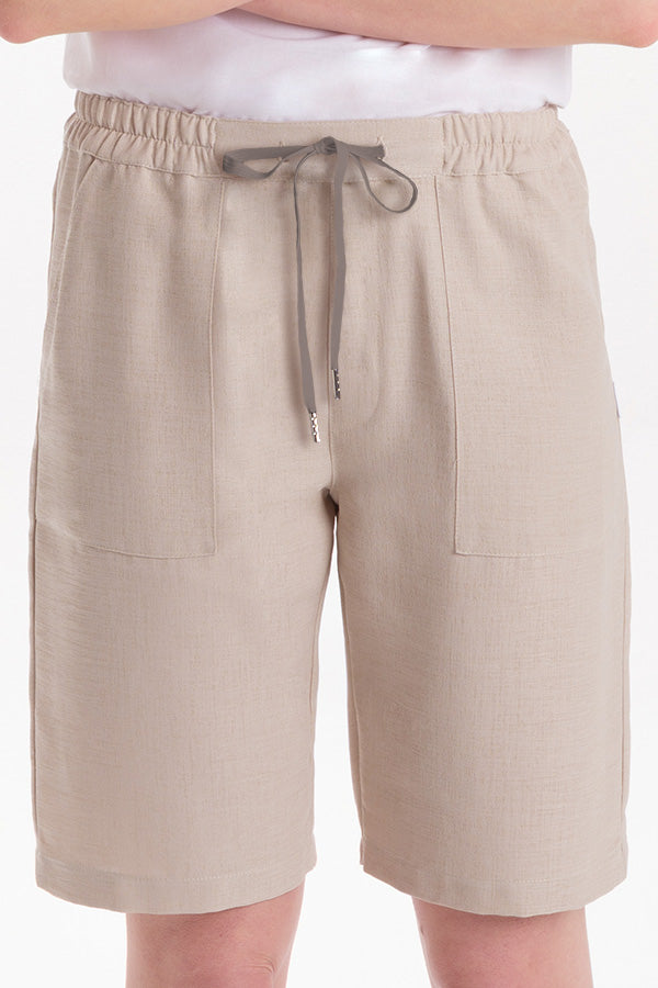 Bermuda Casual Unissexo com Cordão-RAG-Tailors-Fardas-e-Uniformes-Vestuario-Pro
