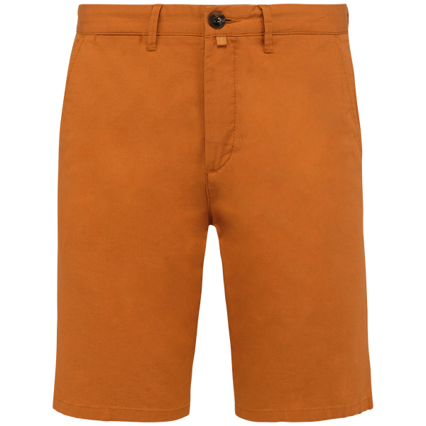 Bermuda Chino Eco-Responsável para Homem AlfaMar-Brown Sugar-36-RAG-Tailors-Fardas-e-Uniformes-Vestuario-Pro