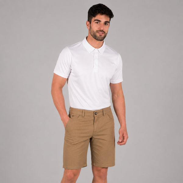Bermuda Jeans Homem Lens-Denim Areia - 823-36-RAG-Tailors-Fardas-e-Uniformes-Vestuario-Pro